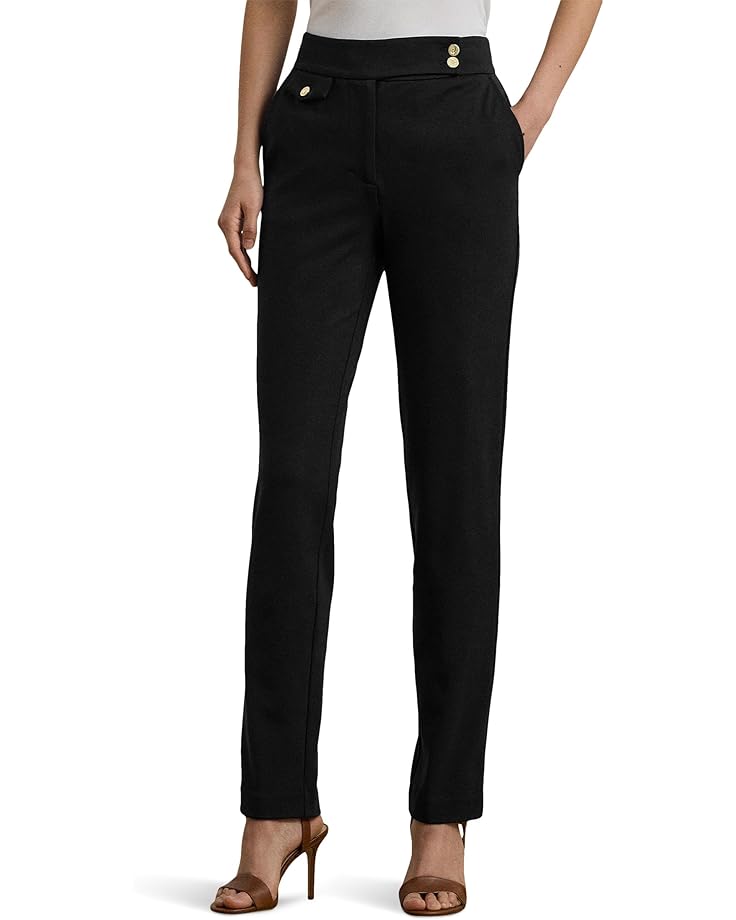 

Брюки Lauren Ralph Lauren Ponte Ankle Pants, черный