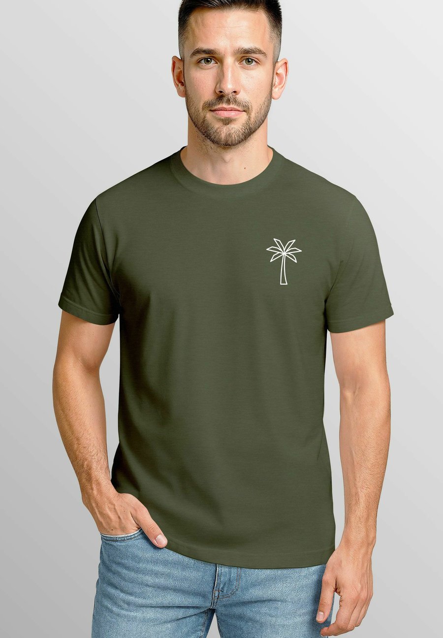 

Футболка Neverless PALME LOGO SOMMER FASHION, Army/Green, Серый, Футболка Neverless PALME LOGO SOMMER FASHION, Army/Green