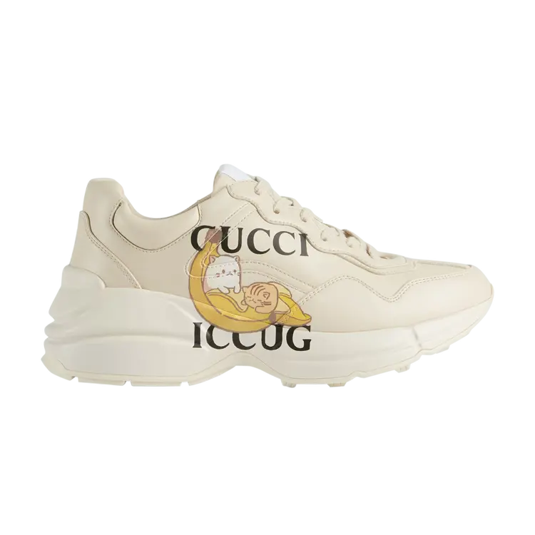 Кроссовки Gucci Bananya x Gucci Wmns Rhyton, кремовый