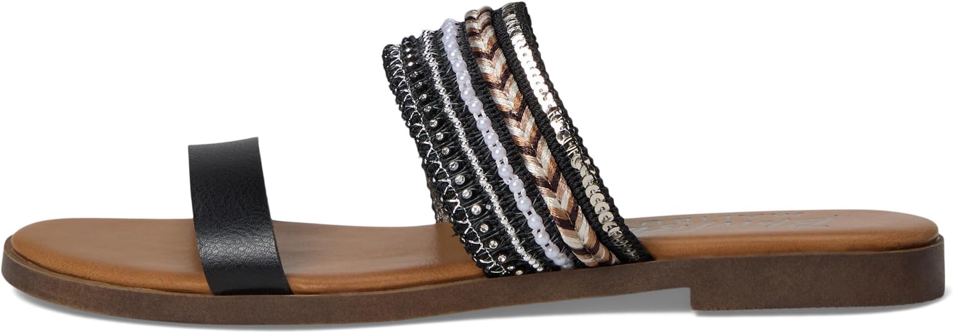Сандалии Blowfish Malibu Curtis, цвет Black Fabric/Faux Leather — фото 4