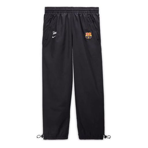 

Штаны x fc barcelona x patta logo штаны Nike, черный