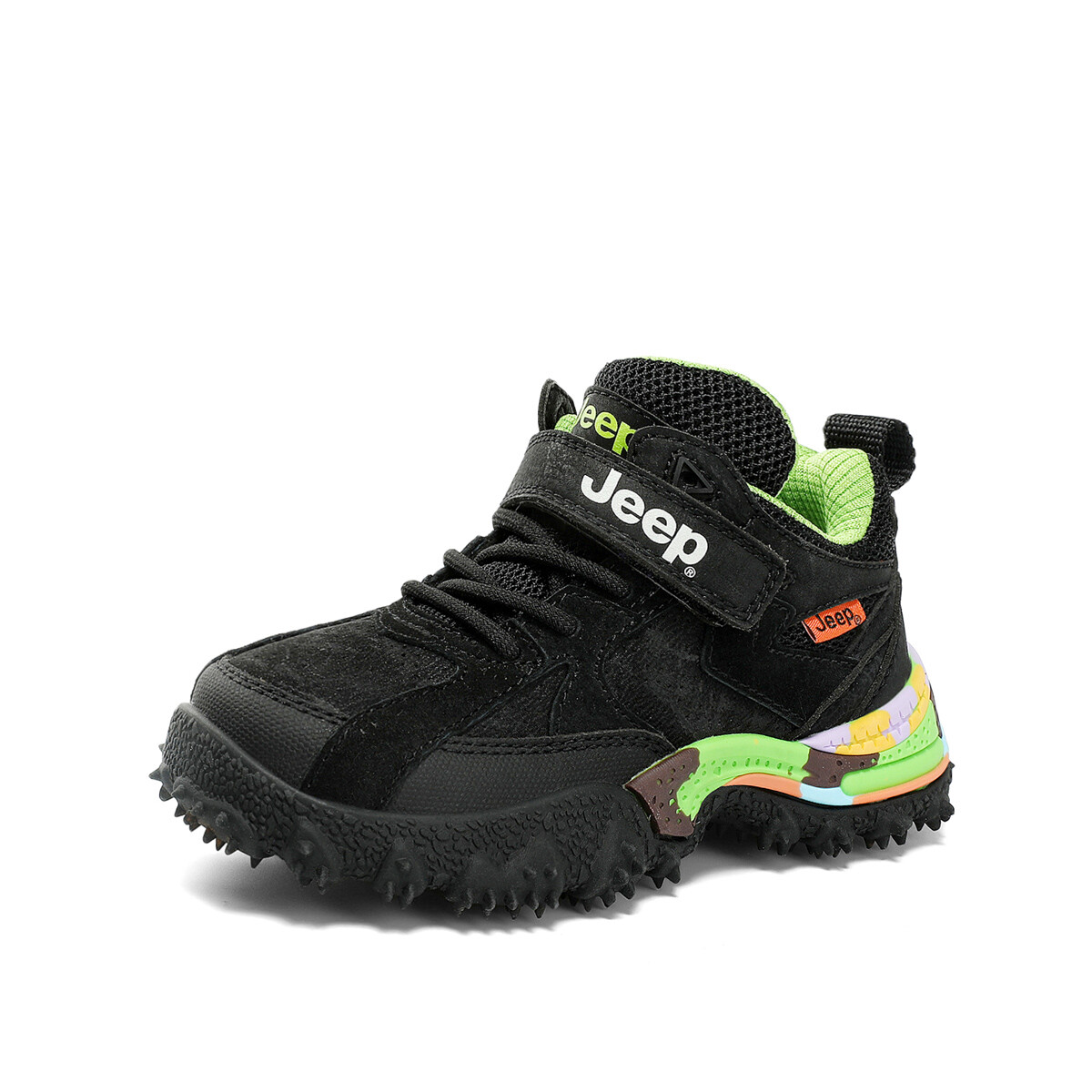 Кроссовки Jeep Kids Lifestyle Shoes Kids Mid-top Black, черный — фото 2