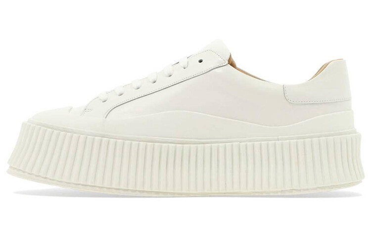 

Низкие кеды на шнуровке Jil Sander