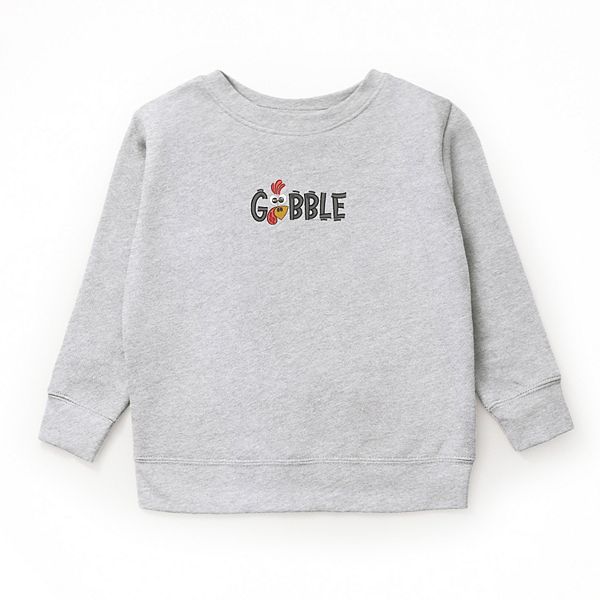 

Худи с вышитой мордочкой индюка The Juniper Shop, Heather Grey