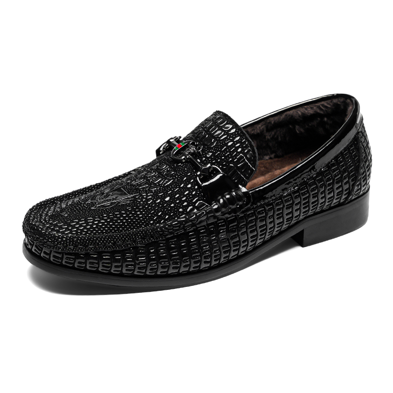 

Bull Thunder Утепленные черные лоферы унисекс, цвет Black Insulated Shoes