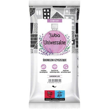 

Comfort Universal Cleaning Wipes 32 Pieces Luba Assorted