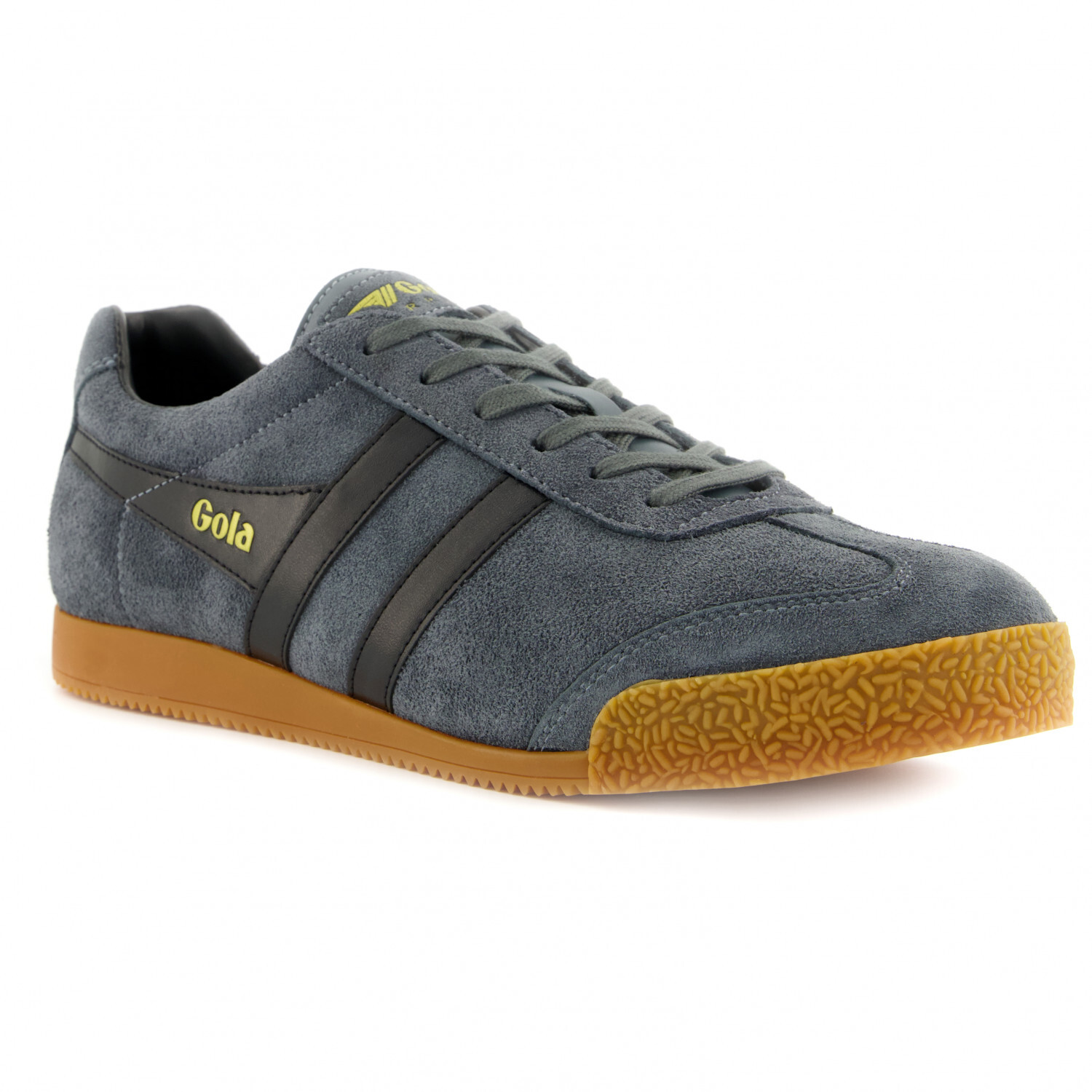 Кроссовки Gola Gola Harrier Suede, цвет Rhino/Navy/Moody Orange — фото 2