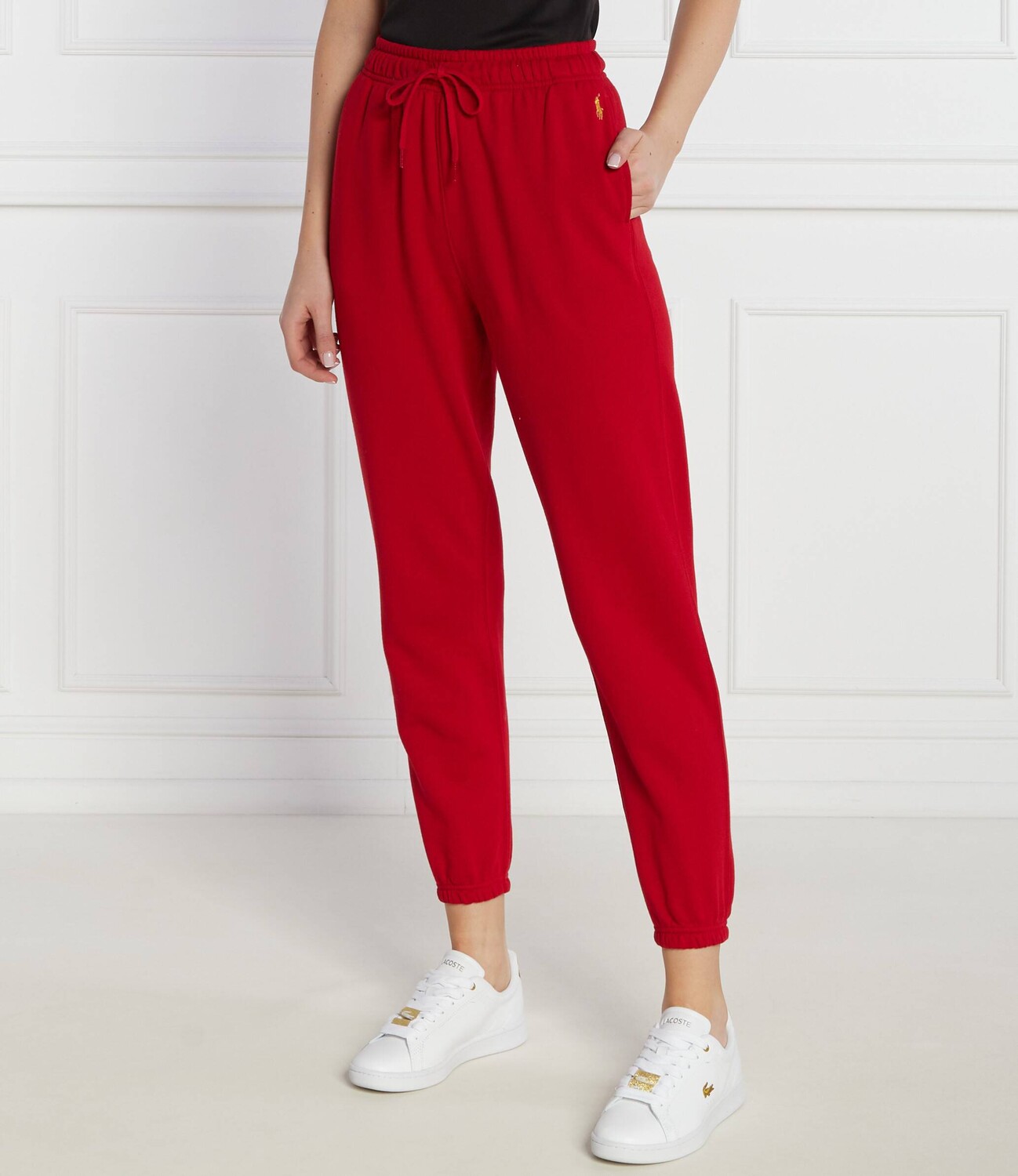 Спортивные брюки POLO RALPH LAUREN Regular Fit, красный — фото 3