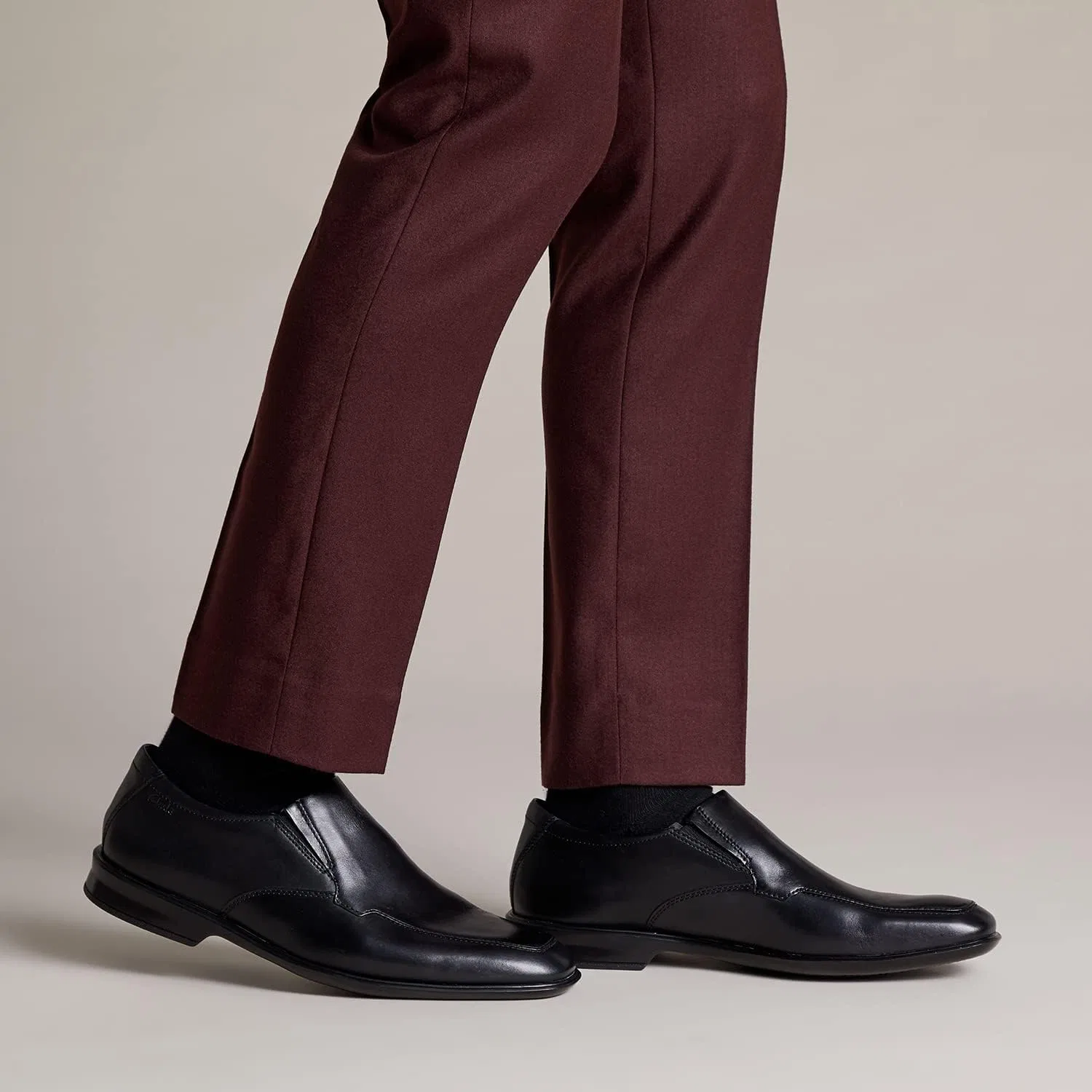 Лоферы Clarks Bensley Step, черный — фото 2