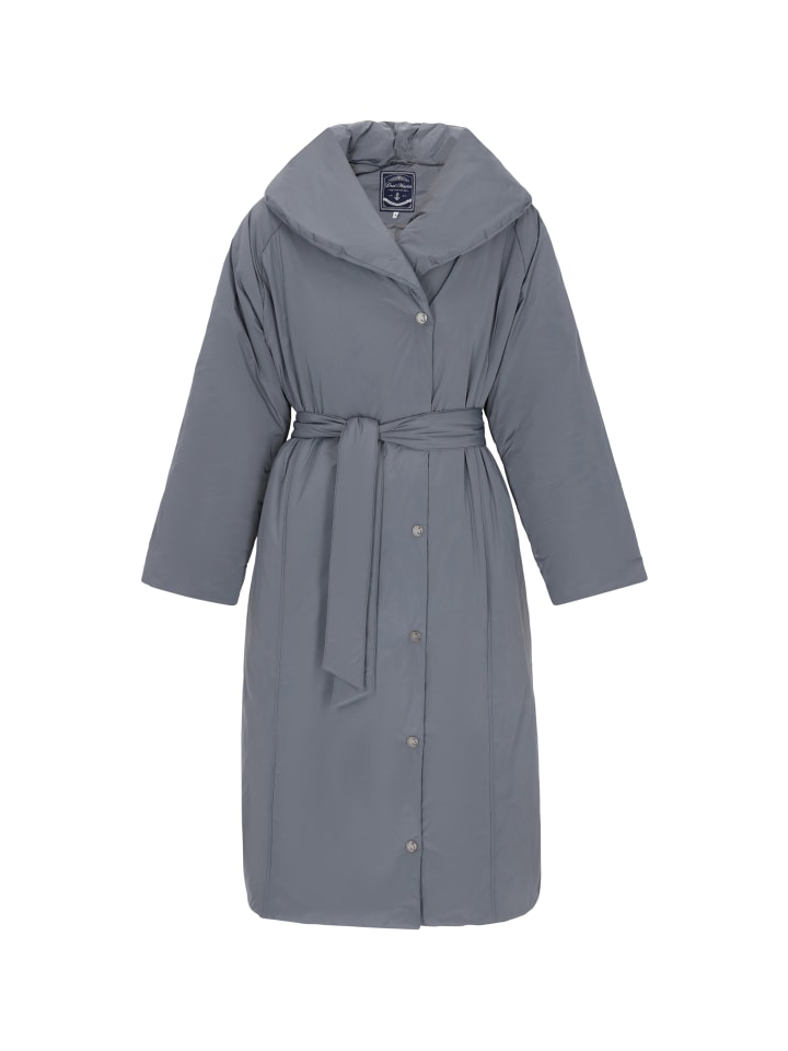 

DreiMaster Женское пальто угольно-черного цвета