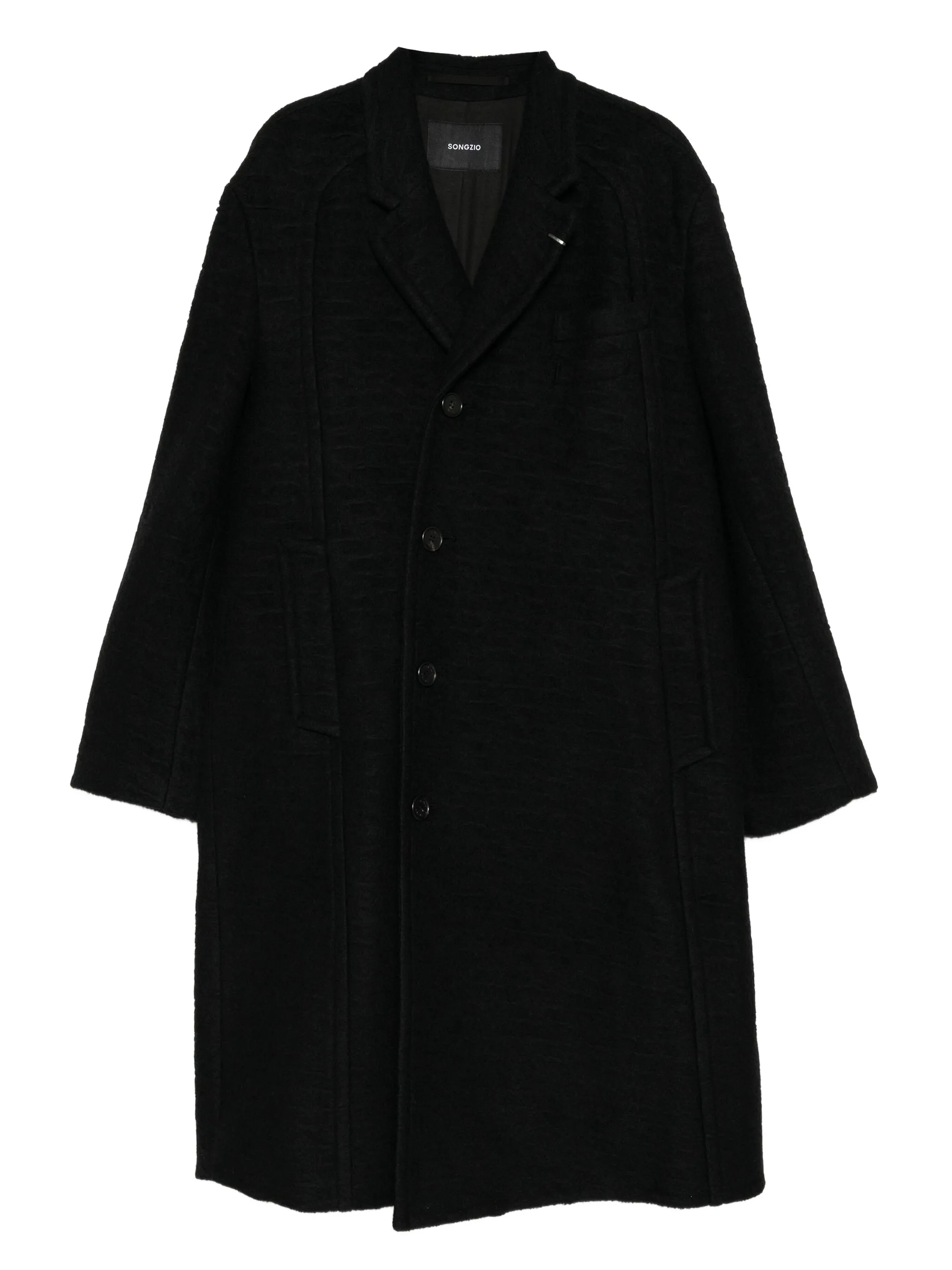 

Однобортное пальто Songzio, черный