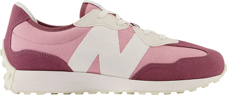 

Кроссовки 327 Big Kid 'Washed Burgundy Hazy Rose', розовый