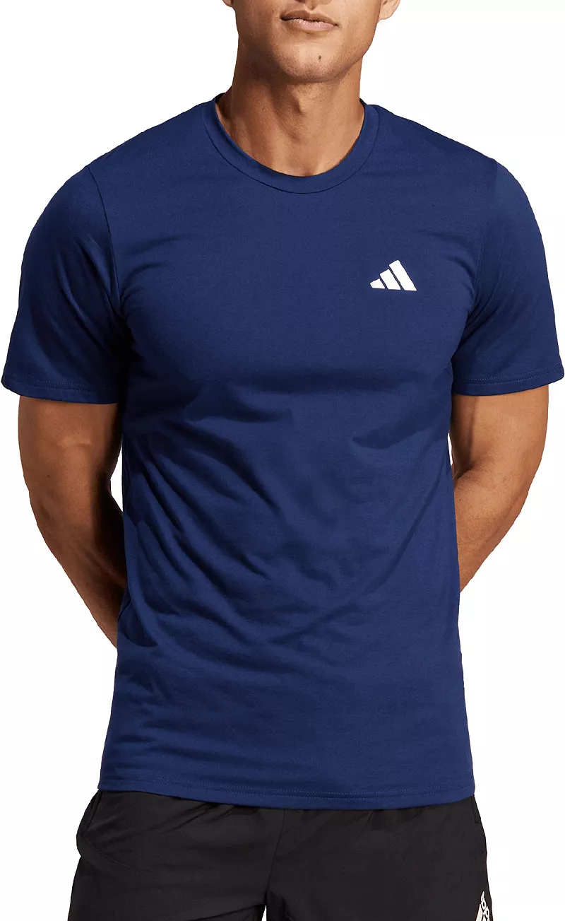 

Мужская футболка для тренинга Adidas Train Essentials Feelready, темно-синий