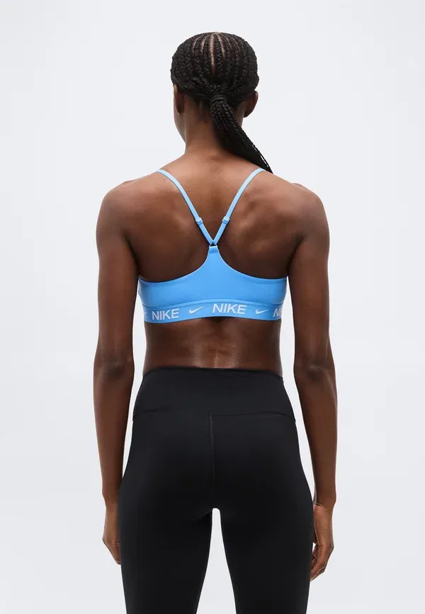 Спортивный бюстгальтер Indy Bra Light Support Nike Performance, университетский синий — фото 3