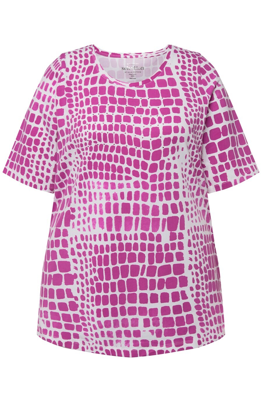 

Футболка Ulla Popken Shirt, цвет magenta