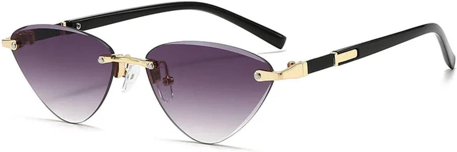 

Солнцезащитные очки с защитой от УФ-излучения UV400 | Без оправы "кошачий глаз" | Для женщин и мужчин | Линзы конфетных цветов | Для занятий спортом на открытом воздухе и вождения DSVIGF, 1586-c2