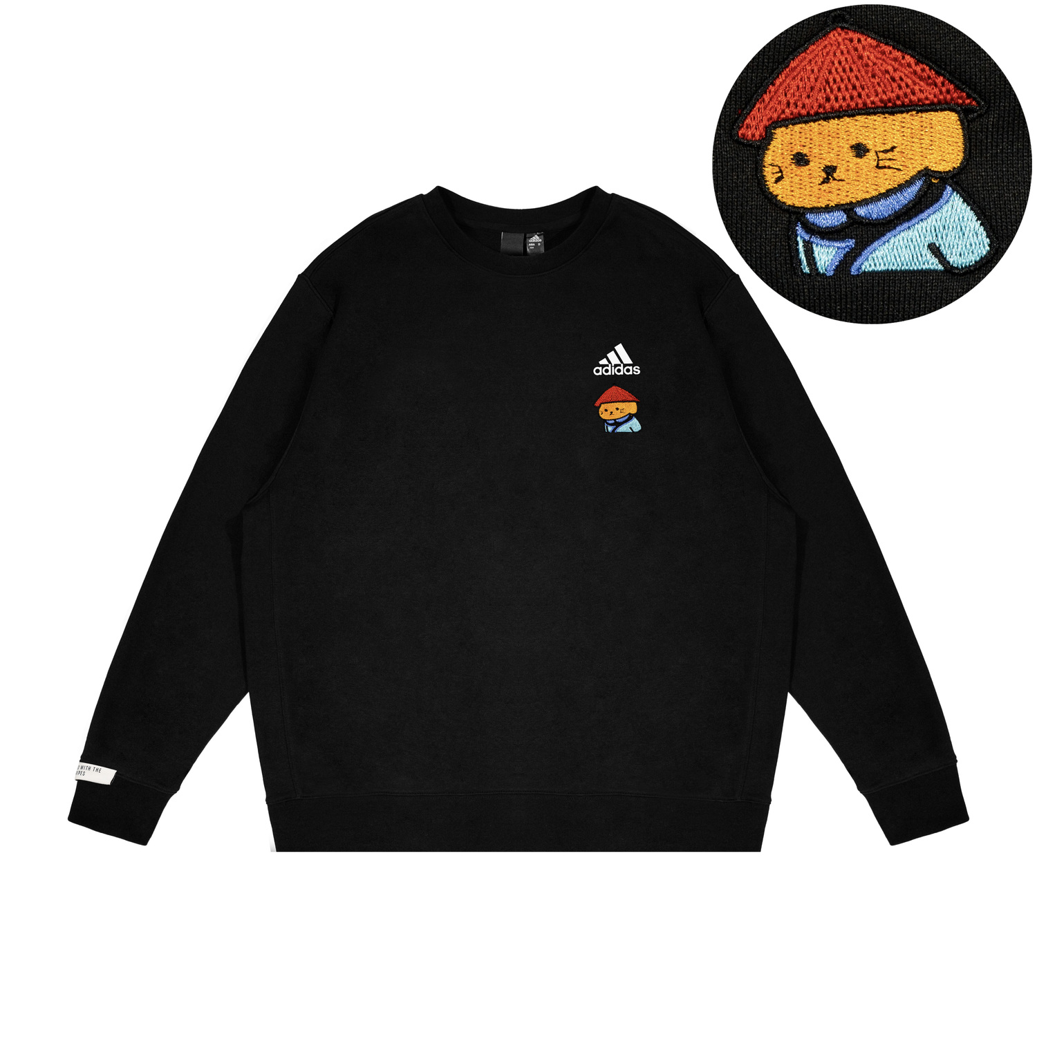 

Adidas Необычный свитшот Unisex Black