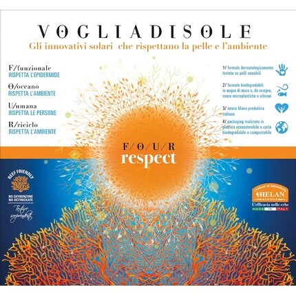 Helan Vogliadisole Respect Солнцезащитный крем против морщин с очень высокой степенью защиты SPF 50+ 50 мл — фото 3