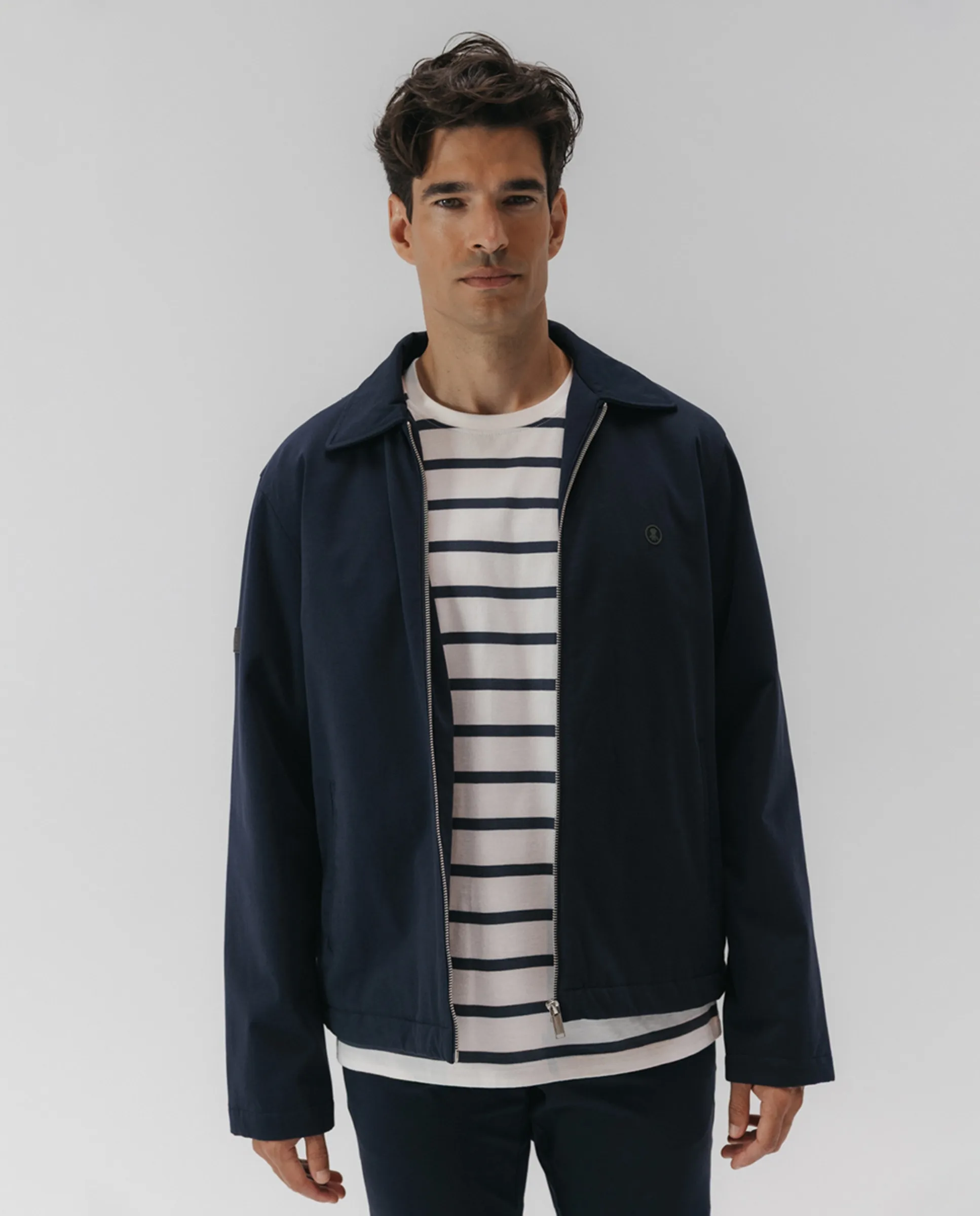 

Женская куртка для мужчин из суперкомфортной ткани El Pulpo, темно-синий