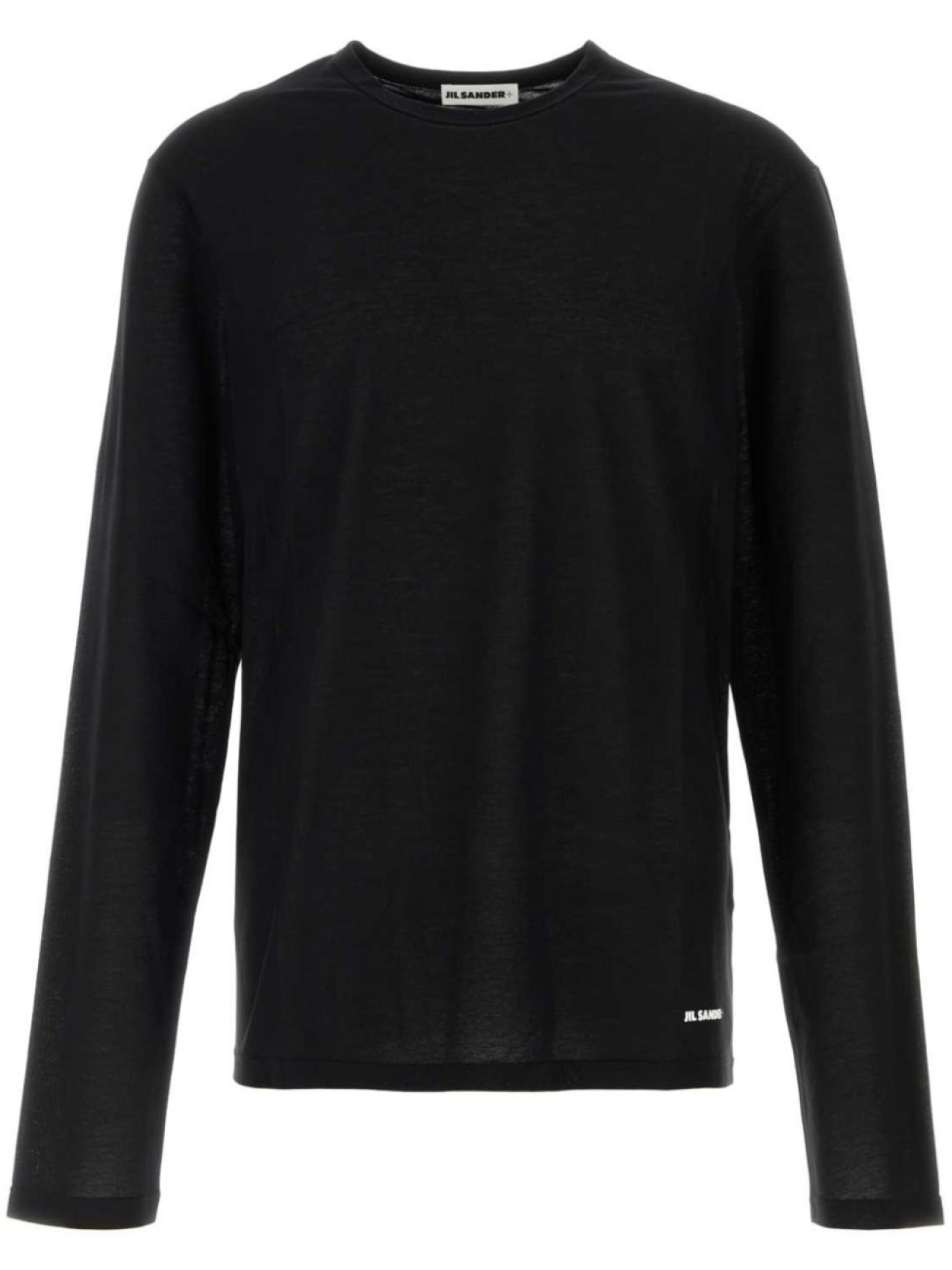 

Футболка из хлопка Jil Sander, черный
