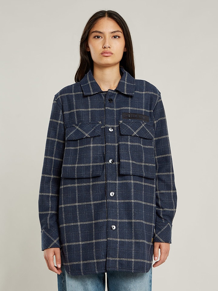 

G-Star Темно-синяя рубашка