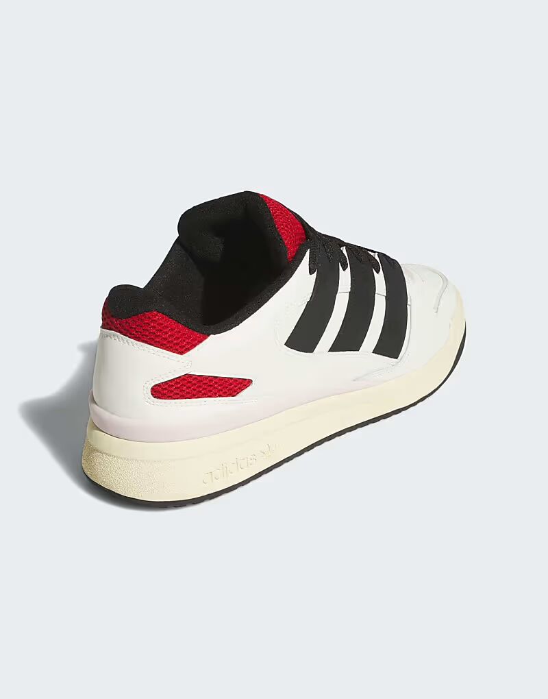 Кроссовки Adidas Originals Forum2000 в цвете «бежевый/черный/легкий» — фото 3