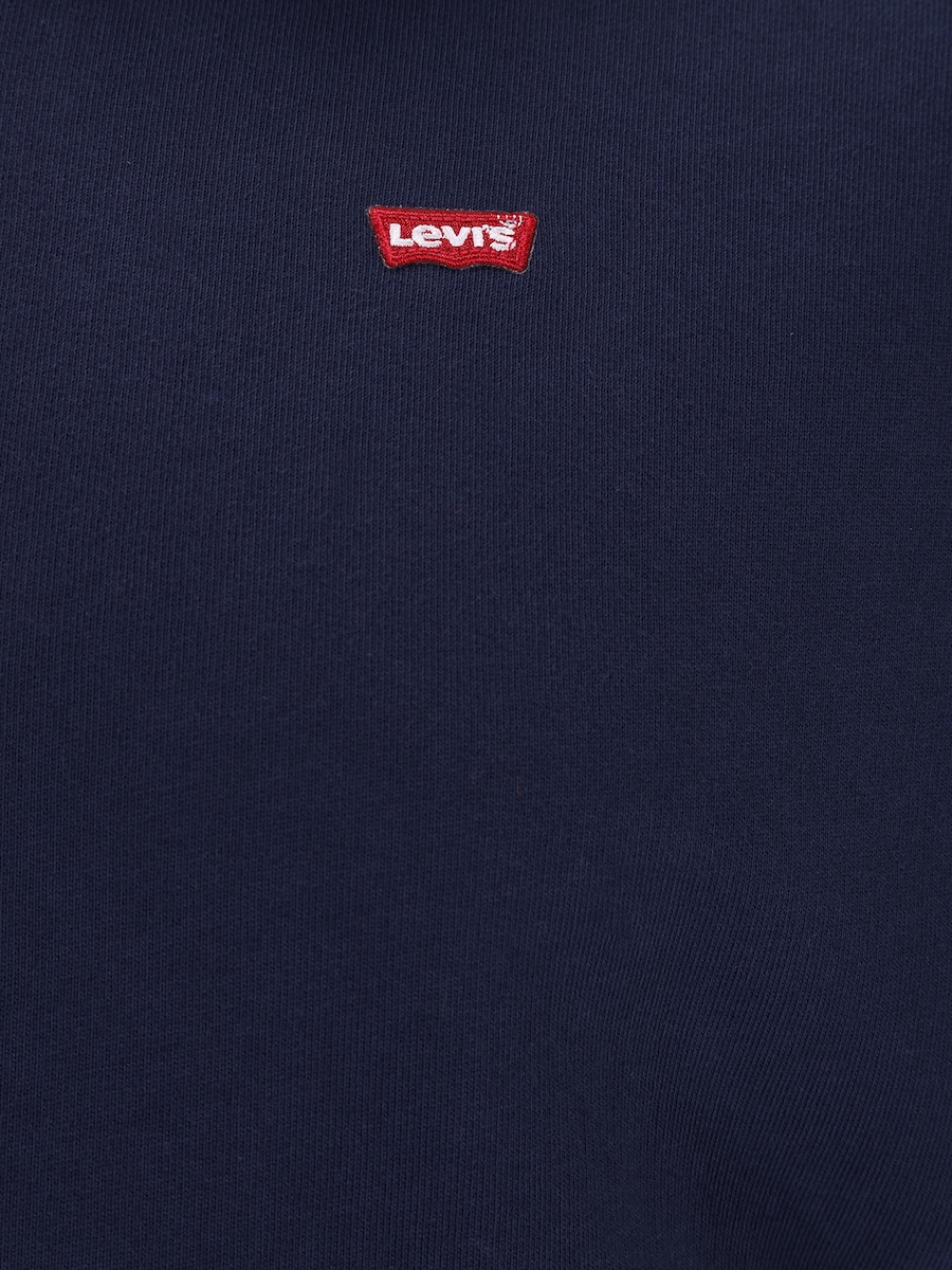 Толстовка Levi's Big & Tall New Original Zip-Up Hoodie, темно-синий — фото 3