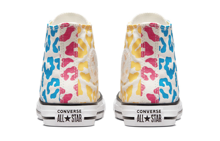 Кеды Converse Chuck Taylor All Star High GS 'Leopard Print' — фото 4