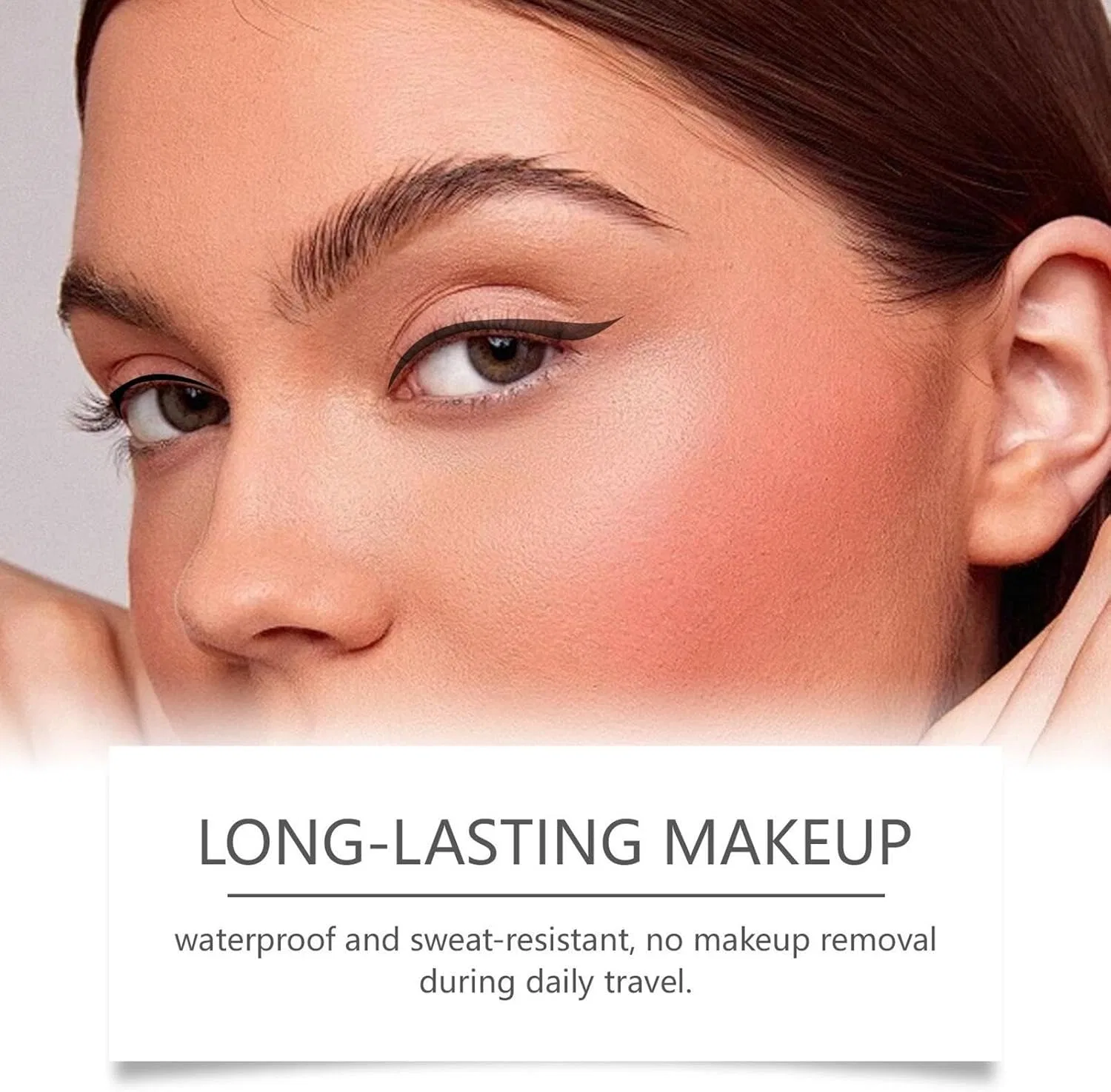 Подводка для глаз Eyeliner Stamp No Brand, 1 шт., коричневый — фото 4