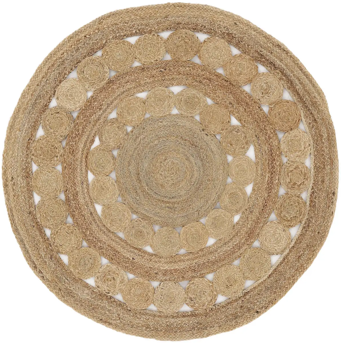 

Коверковер "Джутовый ковер Дана", круглый Carpetfine 60 см, Ø 60 см, цвет natur