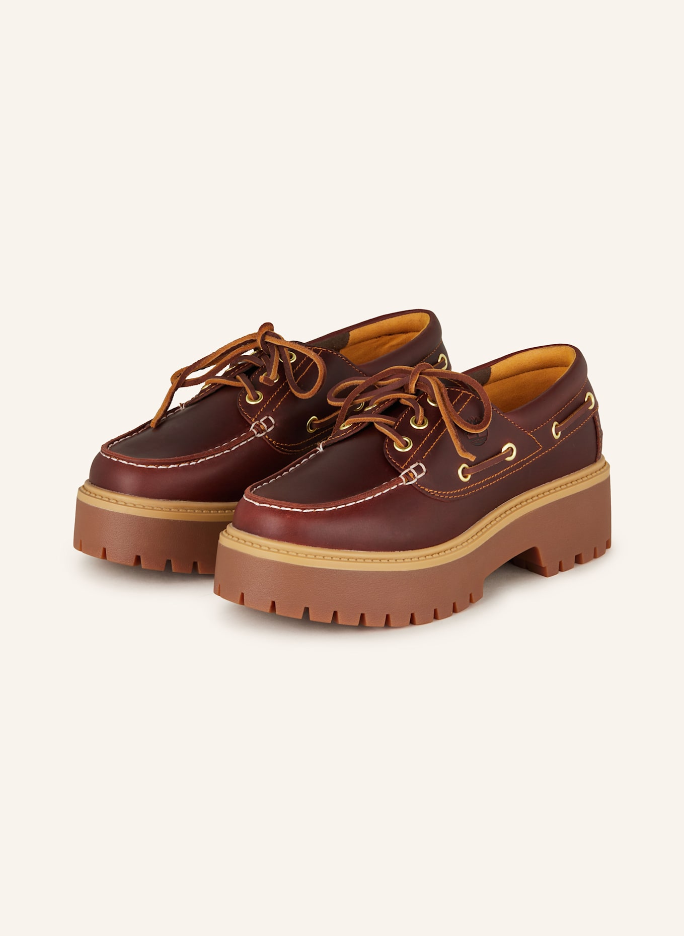Туфли-Лодочки Timberland, коричневый