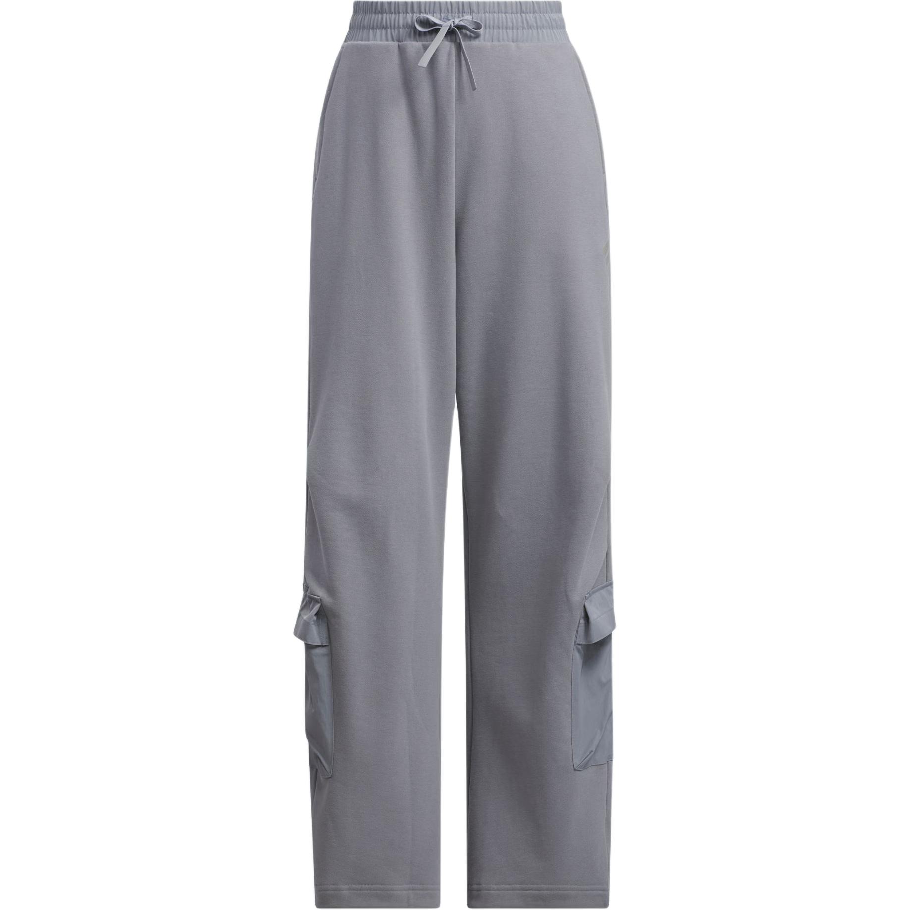 

FOS FW25 FUTURE STYLE JOGGERS вязаные спортивные штаны женские Adidas, светло-серый