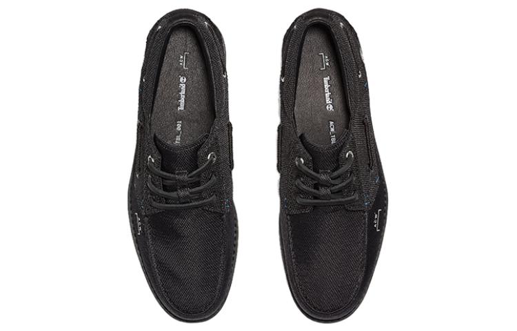 Кроссовки Timberland x A Cold Wall Boat Shoes 'Black' — фото 4