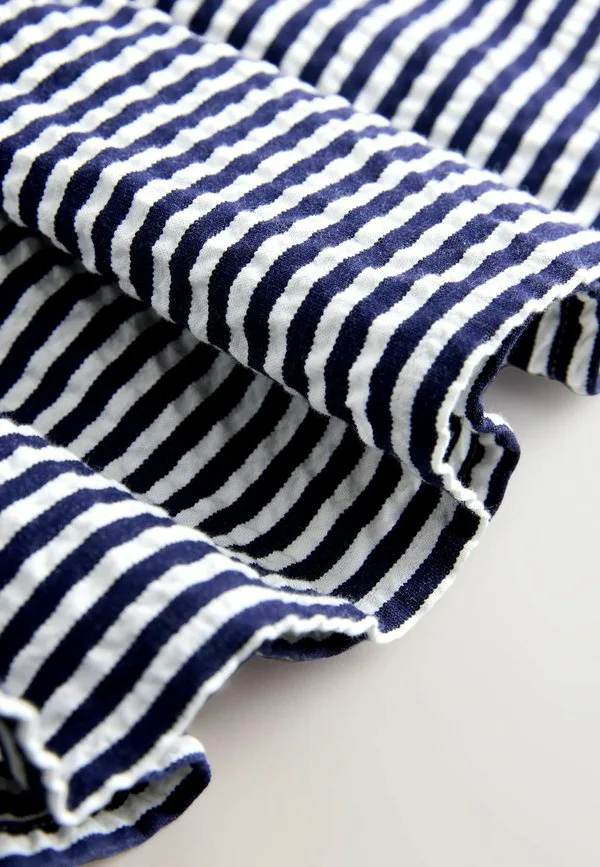 Платье для выпускного бала/дня с корсажем, прямого кроя. Next, Navy Stripe — фото 3