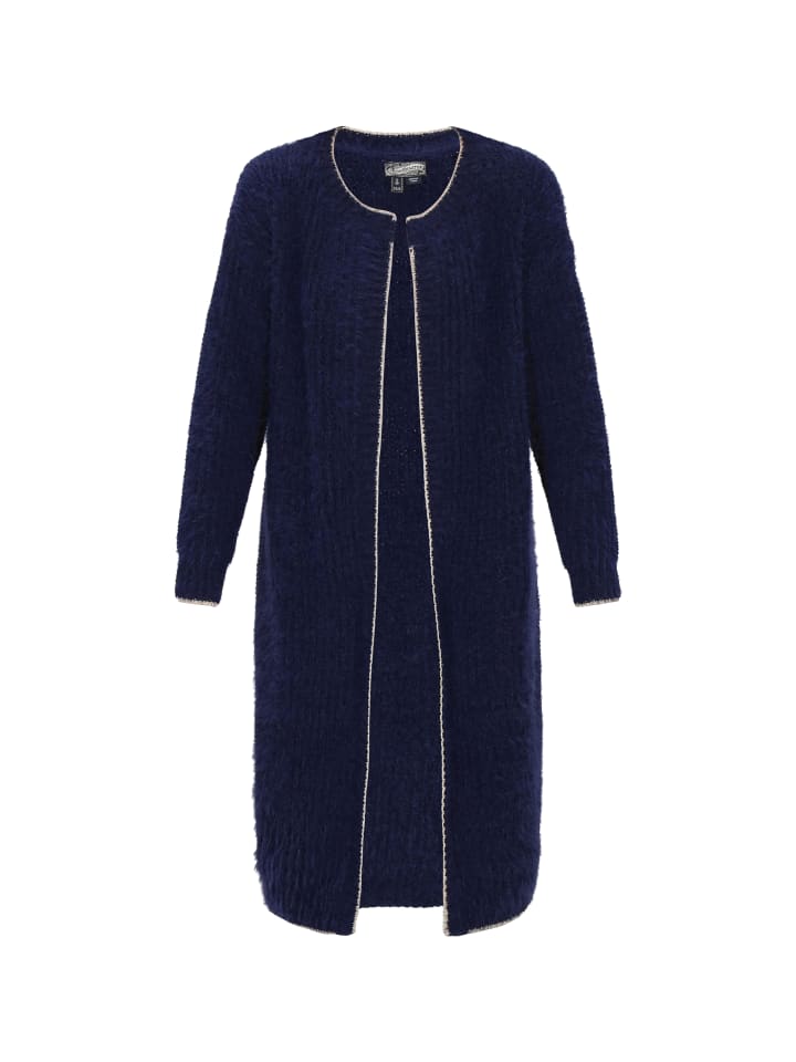 

DreiMaster Женский кардиган темно-синего цвета