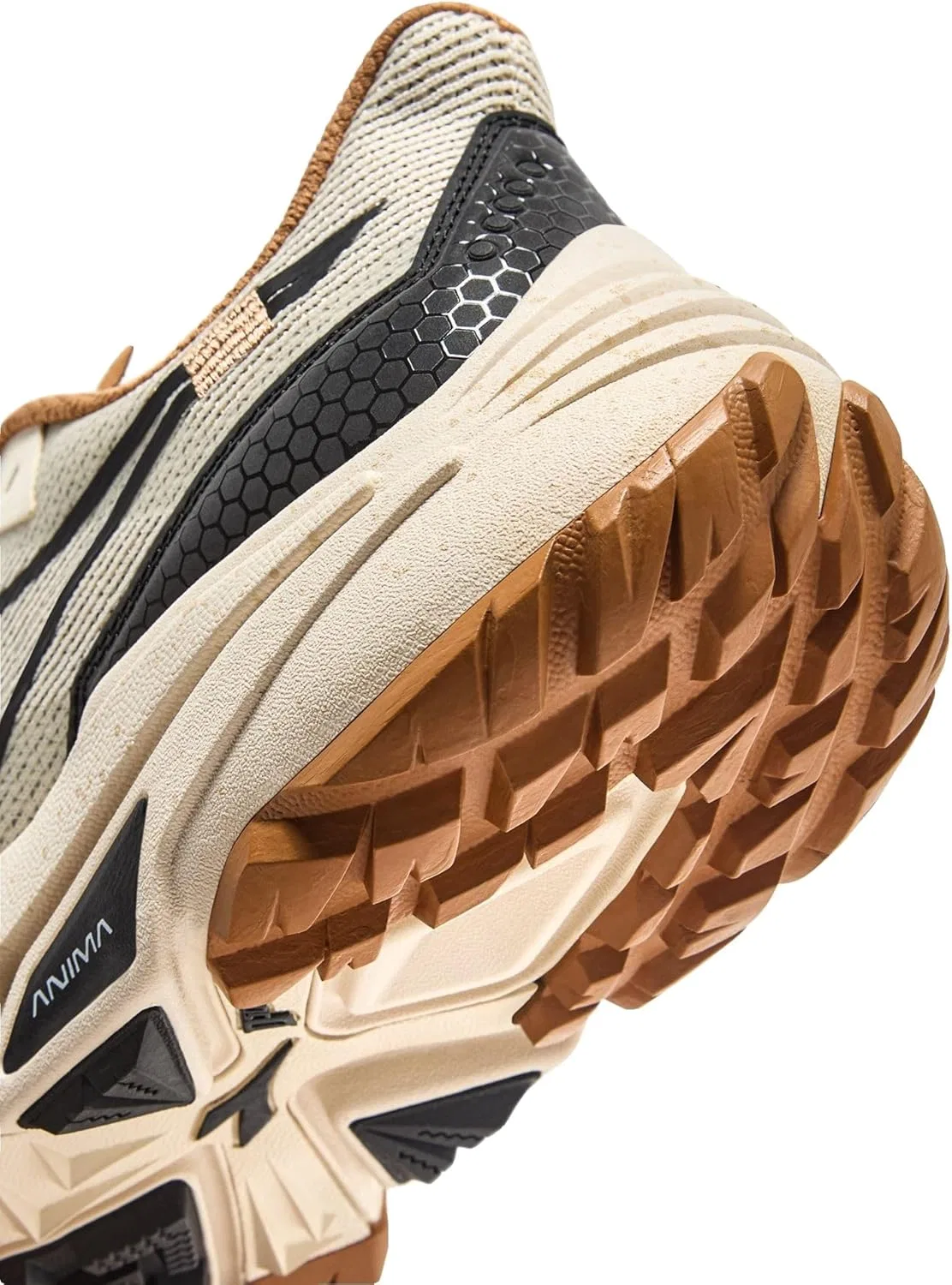 Кроссовки Diadora 101.180676 - SESTRIERE-XT 2 Unisex, Colour D1244 - Whisper White/Black/Biscuit Size 38 EU D1244 - Whisper White Black Biscuit 38 — фото 3