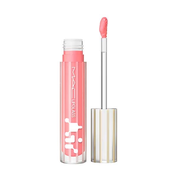 

Блеск для губ с кристальным эффектом MAC COSMETICS Lipglass Air Non-Sticky Gloss, SNOBBISH