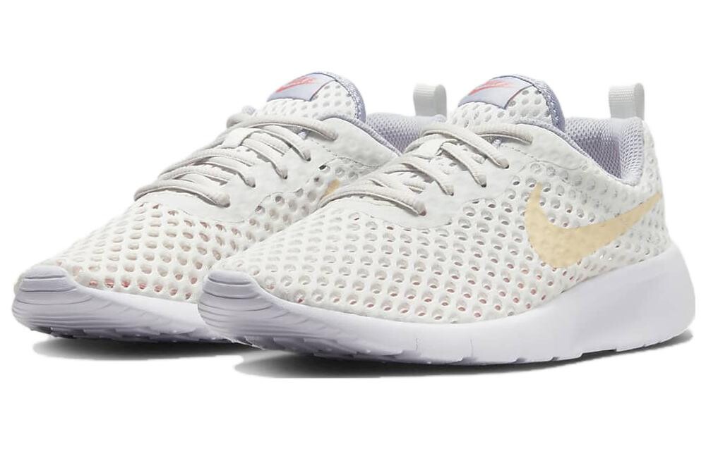 Кроссовки Nike Tanjun BR 'Light Grey Orange' GS — фото 3