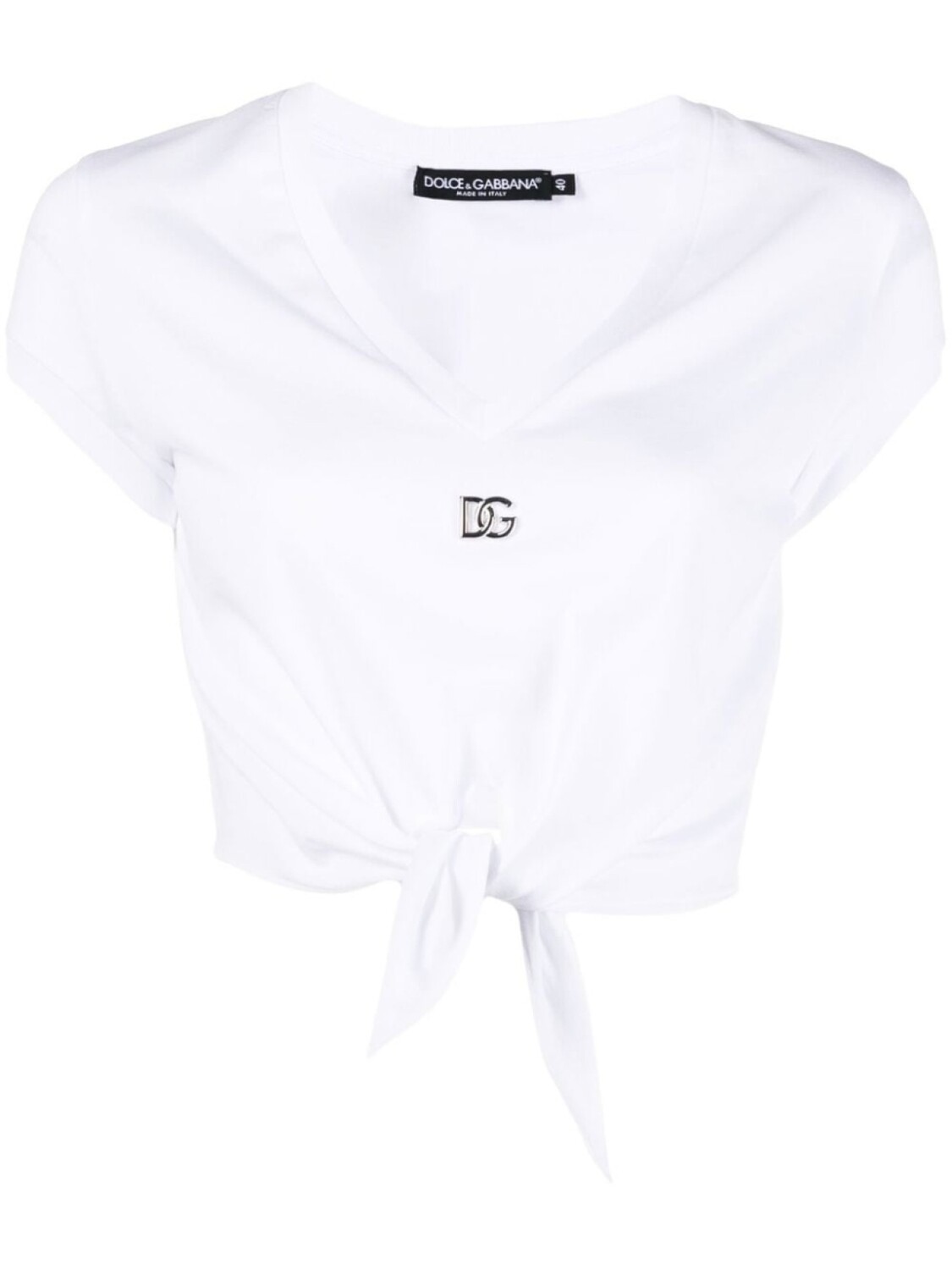 

Dolce & Gabbana футболка с логотипом DG, белый