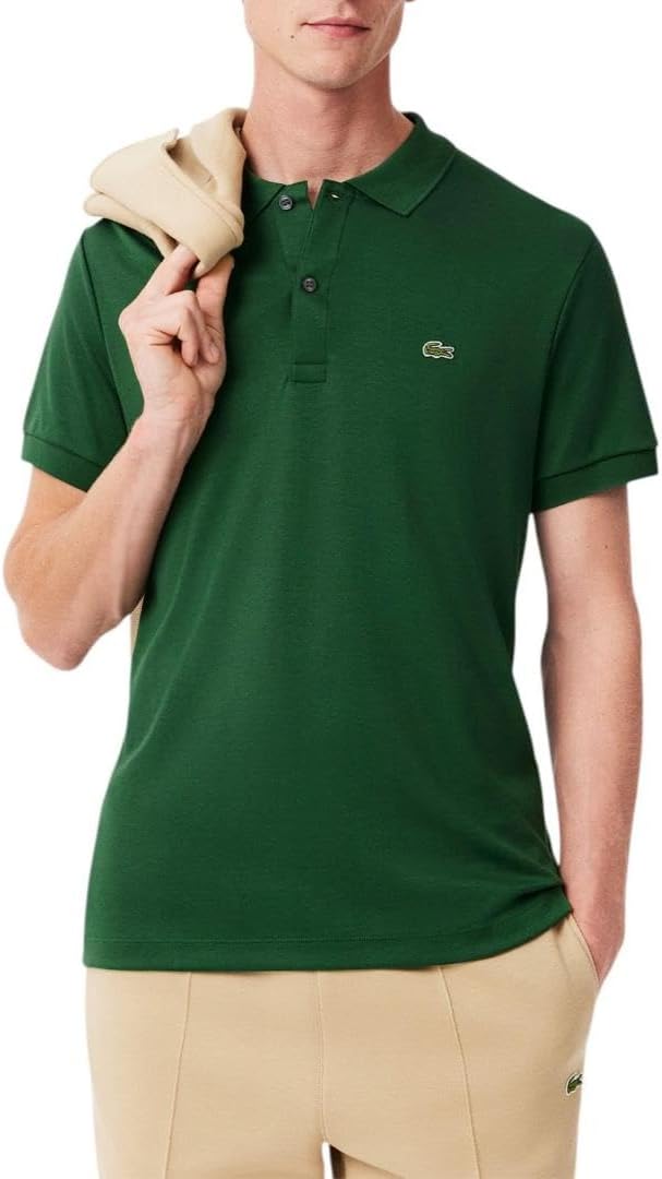

Lacoste мужская спортивная поло с коротким рукавом Super Light, Green, Зеленый, Lacoste мужская спортивная поло с коротким рукавом Super Light, Green