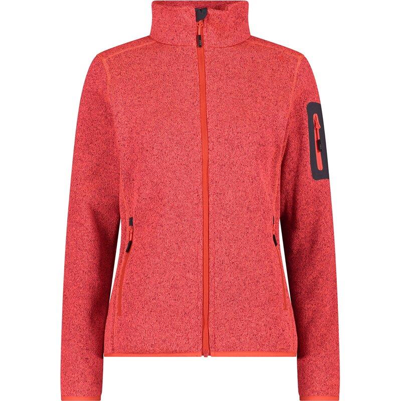 

Под курткой флисовая куртка женская куртка Cmp, красный