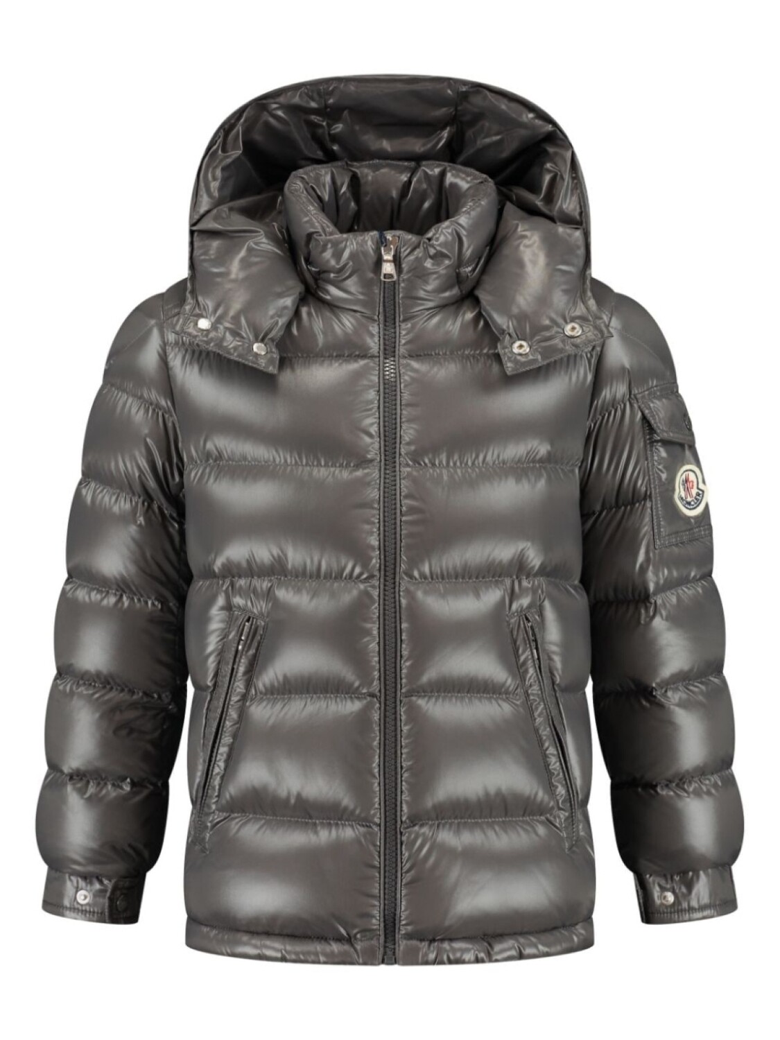 

Moncler Enfant нОВАЯ КУРТКА MAYA ОТ MONCLER, серый