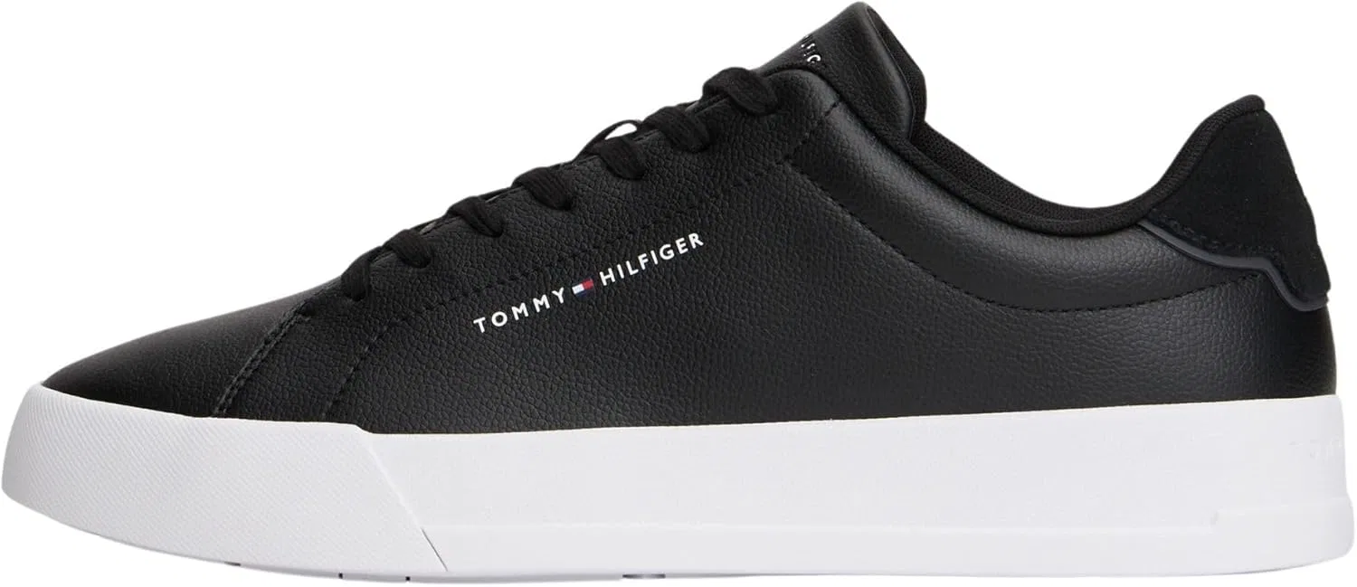 Мужские низкие кроссовки Tommy Hilfiger Court Core Trainers, Black