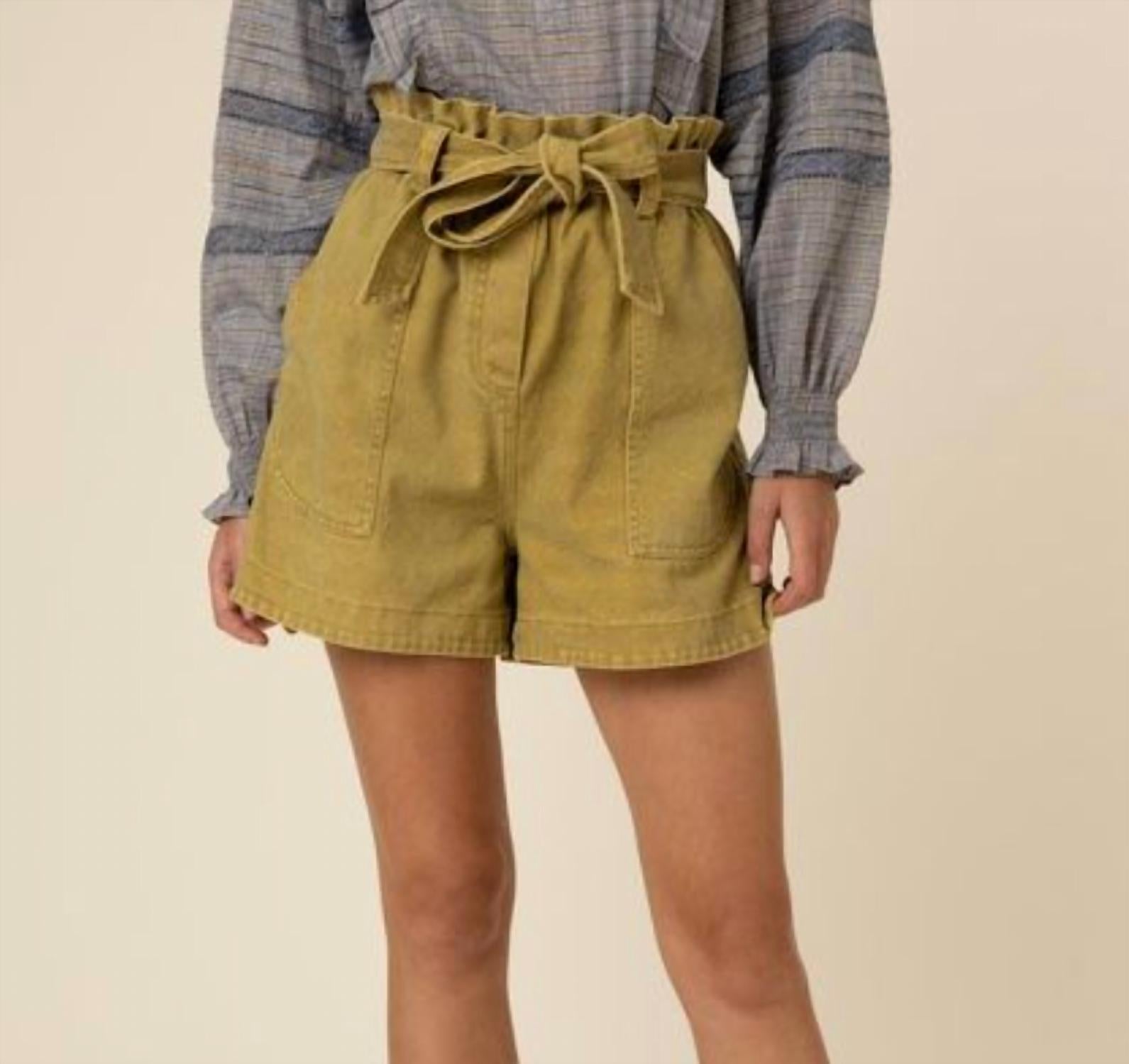 

Шорты Natural Dahlia в цвете Khaki Clair FRNCH