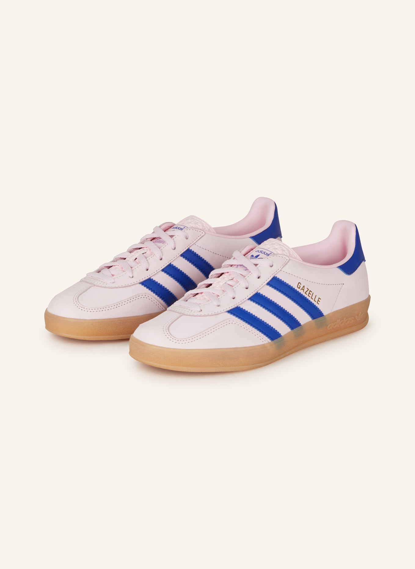 

Кроссовки gazelle indoor adidas Originals, цвет ROSA/BLAU