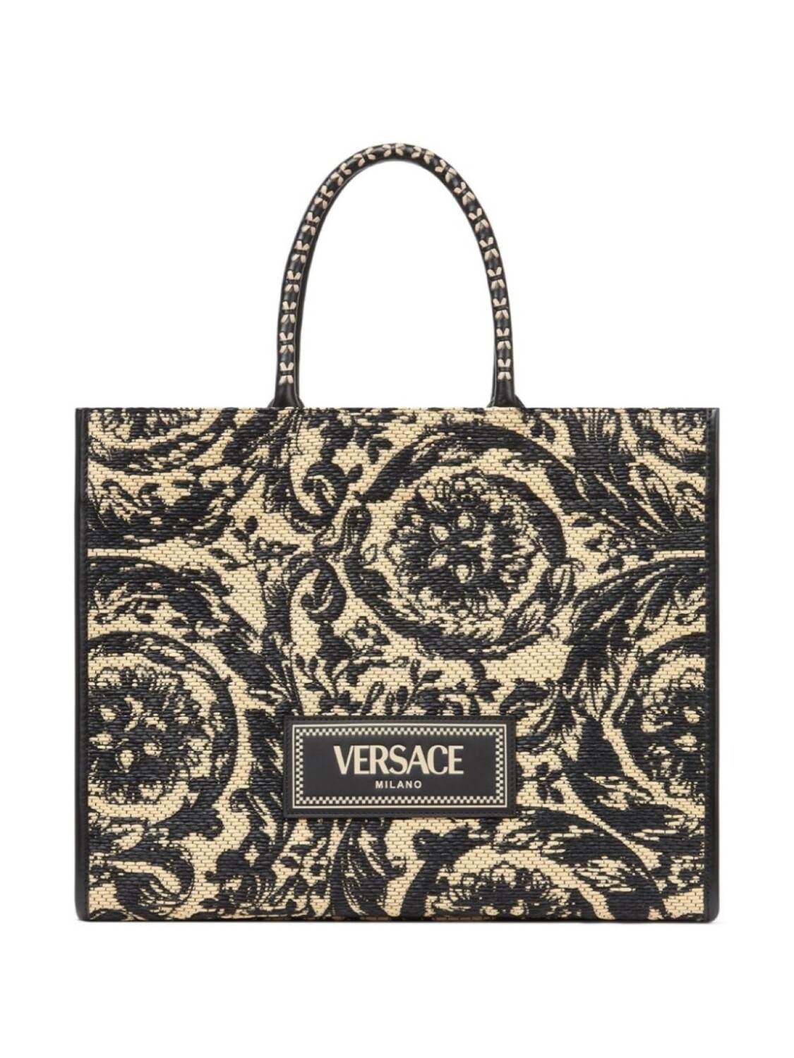 

Сумка-тоут Barocco Athena Versace, черный