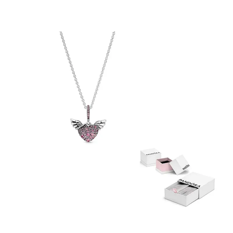 

Pandora Подвеска из стерлингового серебра 925 пробы розового цвета для женщин Pink