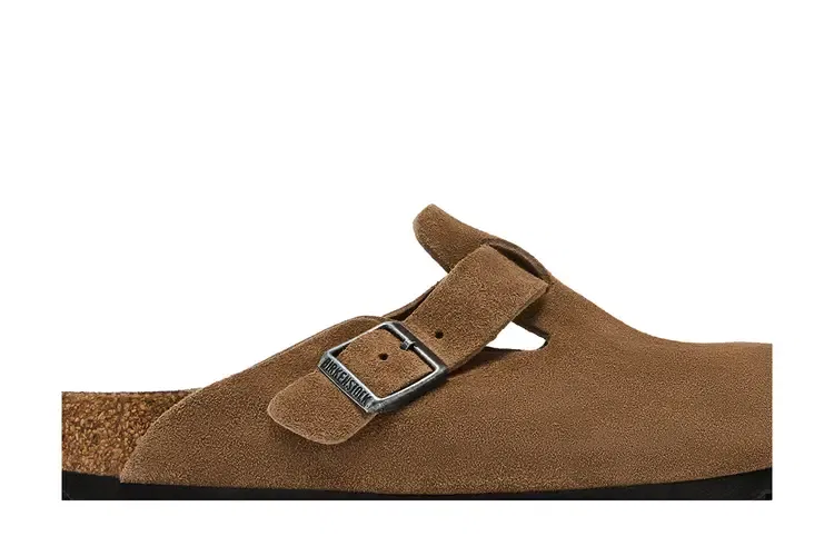 Сандалии Birkenstock Boston Soft Footbed Sandal, коричневый — фото 2