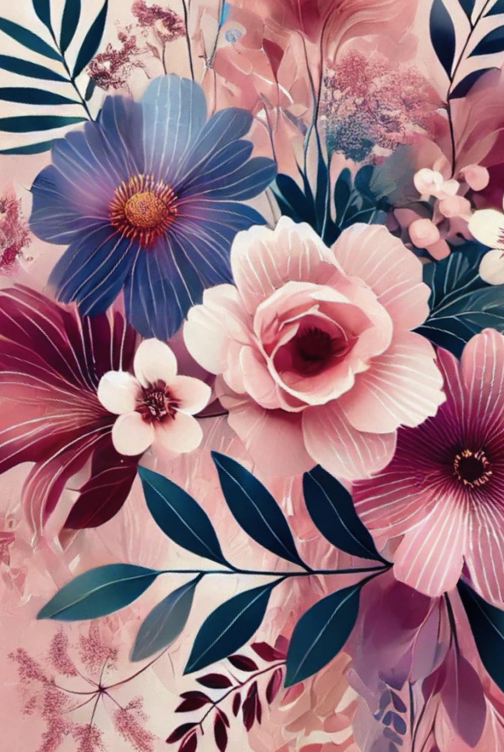 

Beautiful Floral Notebook for Teen Girls (Independently published)