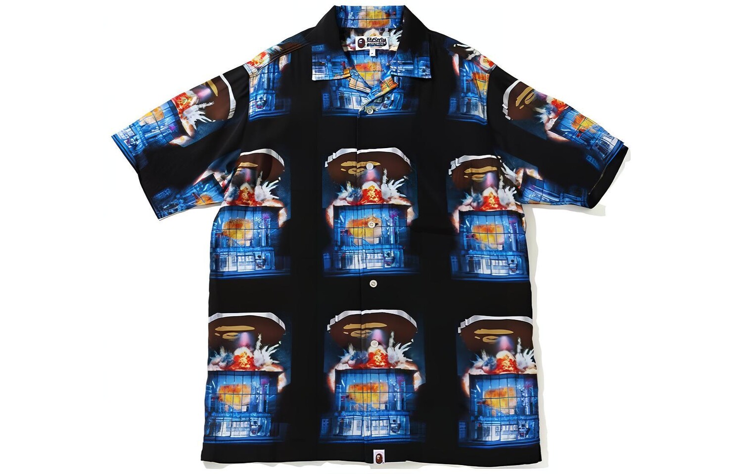 

Рубашка мужская A Bathing Ape, красный